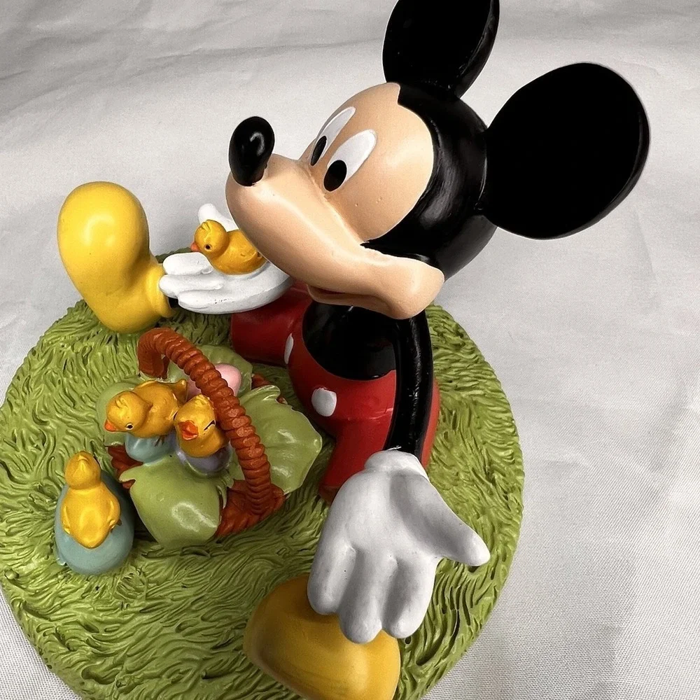 Disney‎ Mickey Mouse Easter Chicks Eggs Figurine Kohl's 2022 Spring Decor